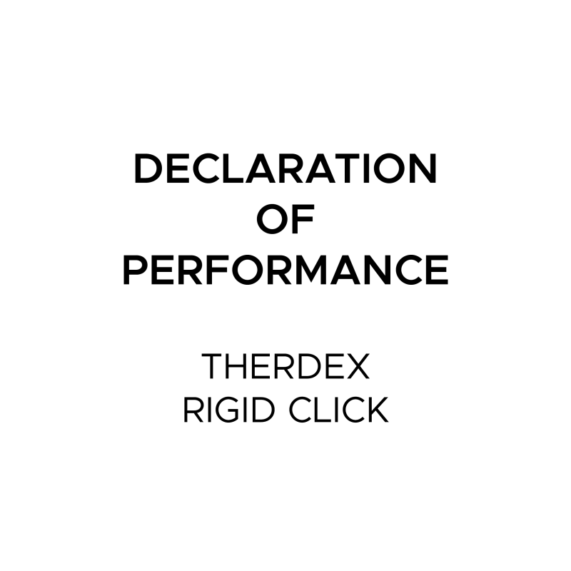 Declaration of Performance (Rigid Click)